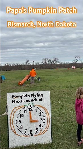 Pumpkin Air Cannon! (Papa’s Pumpkin Patch) 🎃 #northdakota