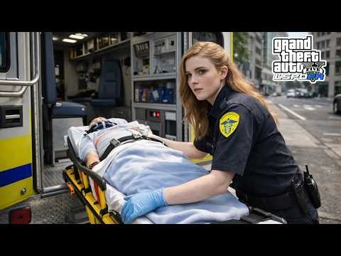 Gta 5 LSPDFR Let's Play As LS County Female Paramedic First Responder - EMS Mods