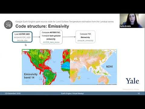 Google Earth Engine open-source code for Land Surface Temperature estimation from the Landsat series