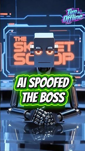 AI spoofed the boss. Security complied. Trust is now a file format. #AI #AIFails #Automation