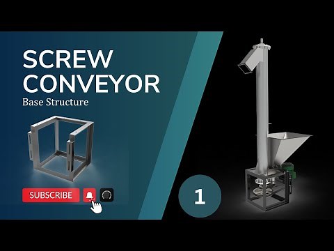 Base Structure of Screw Conveyor Design