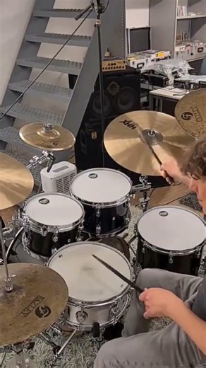 Drumming along the the jazz funk in 'Saturday Spin' by the Dan White Sextet