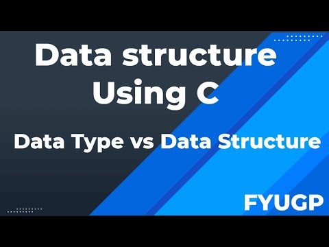 Data type vs Data structure|Data structure using c FYUGP Calicut University 3rd semester bca bsc cs