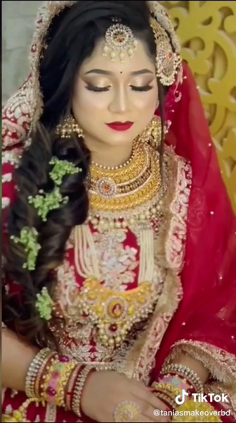 beautiful bride makeover done by me @Mitanur Rahman Mimi ( Tomatoo)