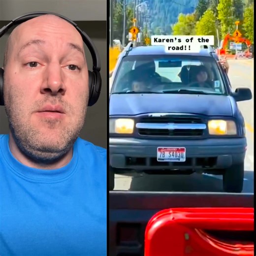 184K views · 3K reactions | person follows car honking #reaction #roadsafety | Anthony T Reactions | Facebook