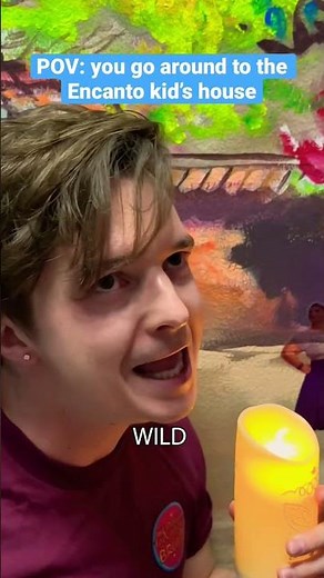 POV: you go around to the Encanto kid’s house #shorts #encanto #disneyparks #broadway