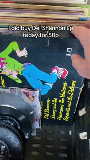 Discovering Del Shannon's Vinyl Records