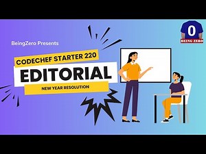 New Year Resolution || Codechef Starter - 220 || Video Editorial