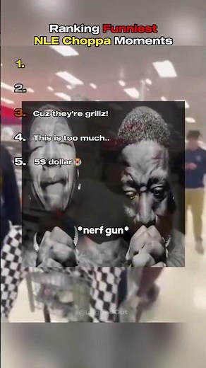Ranking Funniest NLE Choppa Moments🤣