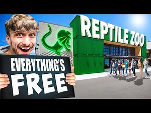I Opened A Free Reptile Zoo!