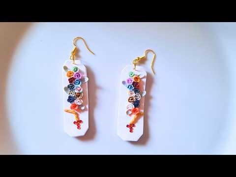 DIY Polymer Clay Flower Earrings Inspired By Taylor Swift's Albums | Life of An Introvert