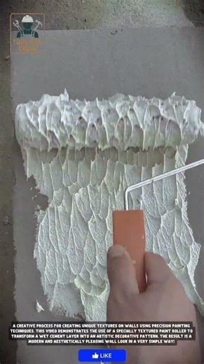 Revolutionary DIY Wall Texture Roller: Create Professional Designs Easily!