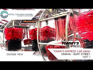 Tommy's Express Car Wash: Omaha Burt Street - Outside View (4K, 60FPS)