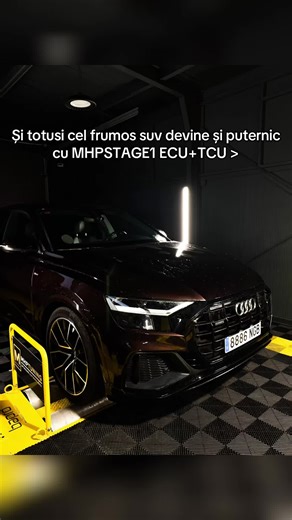 Arată tare. Merge tare. Audi Q8 50TDi nu e doar un SUV-coupé. E o lucrare de artă pe roți: proporții masive, linii fluide și o prezență care întoarce priviri fără efort. Iar când designul cere performanță pe măsură, intervenim noi. 🔍 Rezultate Dyno 🪫 Declarat: 286 CP / 600 NM 📉 Real: 285 CP / 579 NM 📈 MHP STAGE1: 331 CP / 711 NM ⚙️ MHP • VMAX OFF 🧠 TCU MHPSTAGE1 Ajustează restricțiile de cuplu și optimizează tipii de schimbare , transformând cutia automată într-una mult mai performantă. #au