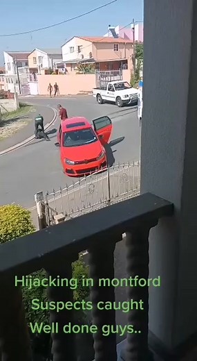 Hijacking of courier van