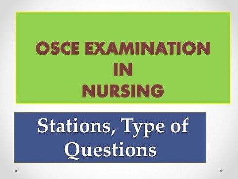OSCE exam for BSc Nursing Students/ OSCE station for nursing practicals