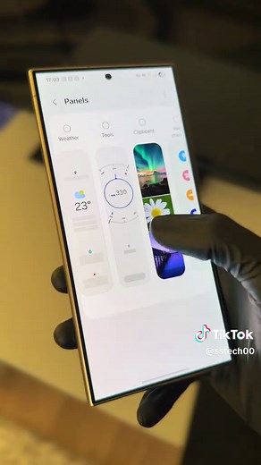 Control Volume Using Samsung's Edge Panel Feature