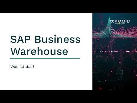 SAP Business Warehouse (BW) kurz zusammengefasst