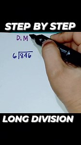 Long Division for beginners 😉 Step By Step #math #longdivision Mathtutor | Mathtuto