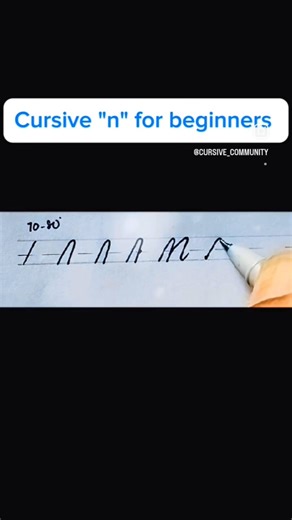 Cursive writing for beginners #handwriting #cursive #beautiful #aesthetic #shorts #viral