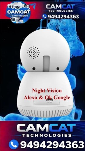 Trueview 3MP Smart Wi-Fi CCTV Camera | 360° View & Two-Way Talk | CamCat Technologies