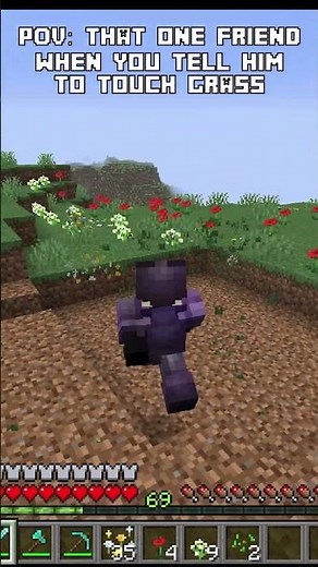 Command: /execute at @p run fill ~-5 ~-5 ~-5 ~5 ~5 ~5 air replace grass_block [put on repeat]