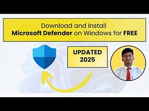 How to Use and Enable Microsoft Defender Antivirus on Windows 10/11 (2025) | Free Protection Setup