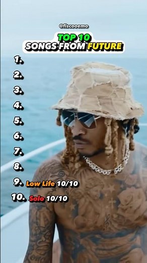 TOP 10 Songs By Future?