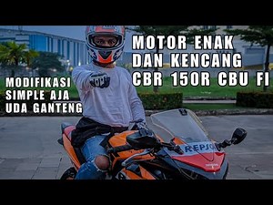 Review of Si UCOK Modified Cbr 150r cbu Thailand Edition Repsol