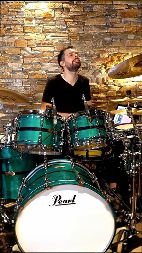 Miguel Lamas testing out his custom snare for the first time. Built to match his sound and style, this 14”x5.5” MM6 Masters Maple snare comes with custom strainers and a custom-fitted adjustable internal muffler. It’s finished in a unique handmade #124/Matte Black with a Yellow Stripe, paired with black shell hardware to complete the look. #pearl #pearldrums #drummer #drums #drumming #miguellamas #drummersofinstagram #drumlife #drummersunite #practicemakesperfect #groove #instadrummers #drummers
