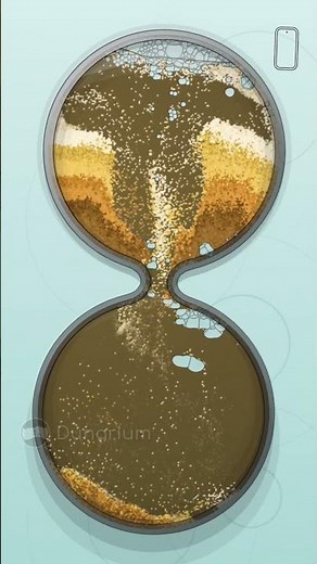 Sand Physics Simulation - Pure Relaxation #animation #satisfying #simulation