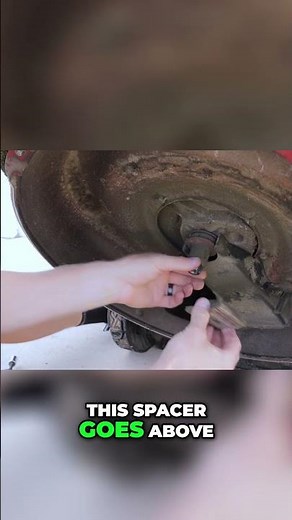 Mower Blade Replacement: Step-by-Step Guide #shorts