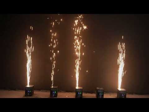 750W Wireless dmx spark machine