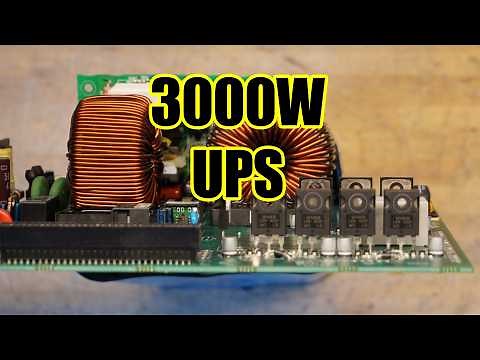 Teardown of a 3kVA APC Smart-UPS X SMX3000