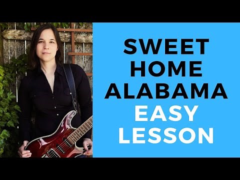 Beginner Guitar Lesson Sweet Home Alabama by Lynyrd Skynyrd