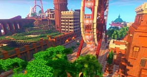 How to build an ocean-side resort in Minecraft