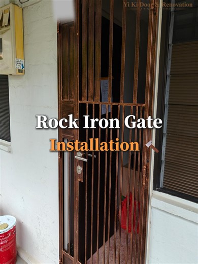 Installing a Rock Iron Gate 👷‍♂️ A gate isn’t just about security — it’s something you open and close every single day. . That’s why proper installation matters 👌 ✔ Solid structure ✔ Smooth closing ✔ Clean alignment & finishing . Simple design, done right. That’s the difference you’ll feel over time. . 📲 Contact us for more info: ☎️ https://wa.me/6588325239 ☎️ https://wa.me/6580227795 (Darrel Cheng) ☎️ https://wa.me/6588753688 (Benny Wong) . 𝐌𝐚𝐧𝐝𝐚𝐢 𝐁𝐫𝐚𝐧𝐜𝐡: 📍7, Mandai Link, #07-07
