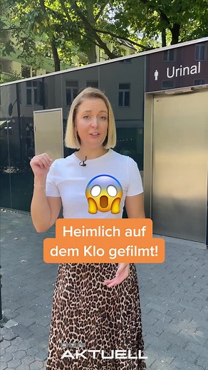 Versteckte Kameras auf einem Klo! WTF? #Nachrichten #RTLAktuell