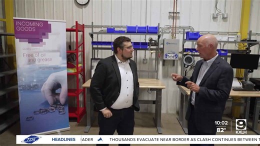 Manufacturing company hosts grand opening for facility in Lewistown