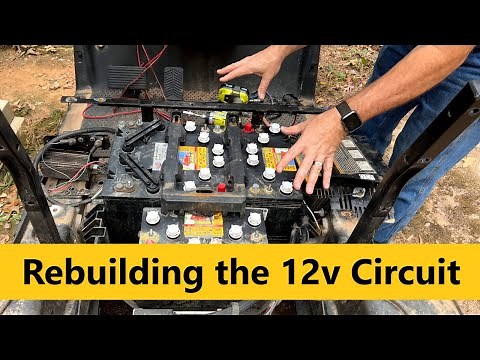 Rewiring the E-Z-GO RXV Golf Cart
