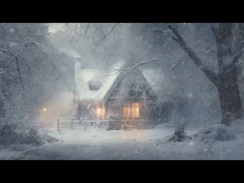 The Ultimate Freezing Blizzard Sounds for Sleeping, Relaxing┇Cold Ambience┇White Noise &Howling Wind