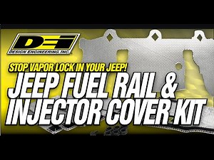 Jeep Fuel Rail and Injector Cover Kit from Design Engineering, Inc.
