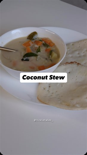 Gunjan Dewan on Instagram: "✨ One-Pot Meals Ep 1: Vegetable Stew 🍲 🗒️Ingredients: For Coconut Milk 1. 2 cup grated coconut packed 2. 1 cup water - for 1st extract 3. 1 cup water - for 2nd extract For Stew 1. 2 tsp Coconut oil/ any other oil 2. Whole spices : 3 cardamom, 3 cloves, 1 inch cinnamon, 4-5 crushed or whole pepper 3. Green chilli - optional (adjust as per tolerance) 4. 1 tbsp julienne or chopped Ginger 5. 1 tbsp chopped Garlic 6. Handful of curry leaves 7. 1/2 cup slice