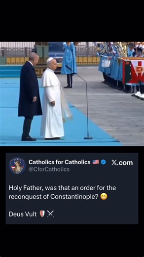 Catholics for Catholics on Instagram: "Deus vult 🛡️⚔️"