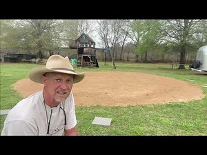 How to Prepare and Level the Sand / Base for a Swimming Pool to be Erected on.