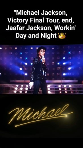 Michael Jackson, Jaafar Jackson 2026, Workin' Day and Night, Victory Final Tour #michaelbiopic