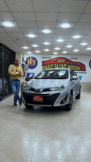 20K views · 304 reactions | Toyota Yaris 1.3 ATIV CVT Model 2020 Punjab Registered 2021 Total Genuine Paint Genuine Mileage Only 28000 Km Driven Rs 41,50,000 For More Details Contact  0302-111-4-111 | Hafiz Sajjad Motors | Facebook
