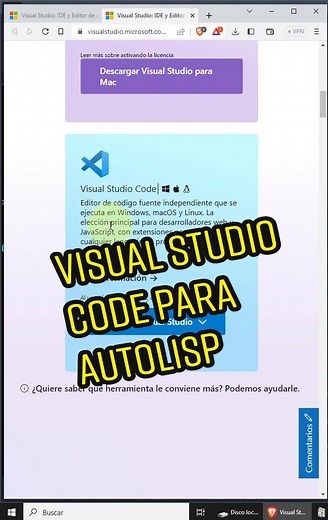 Visual Studio Code para Autocad, programar en Autolisp #cad #autocad #ingenieria #arquitectura #topografia #bim #luiscardenas #autolisp #lisp