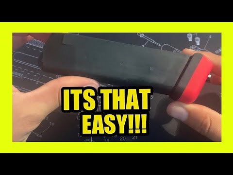 How to change magazine base plate on a Glock