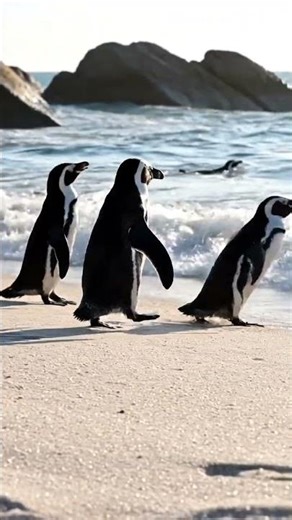 African Penguin Life on the Southern Coast 🐧